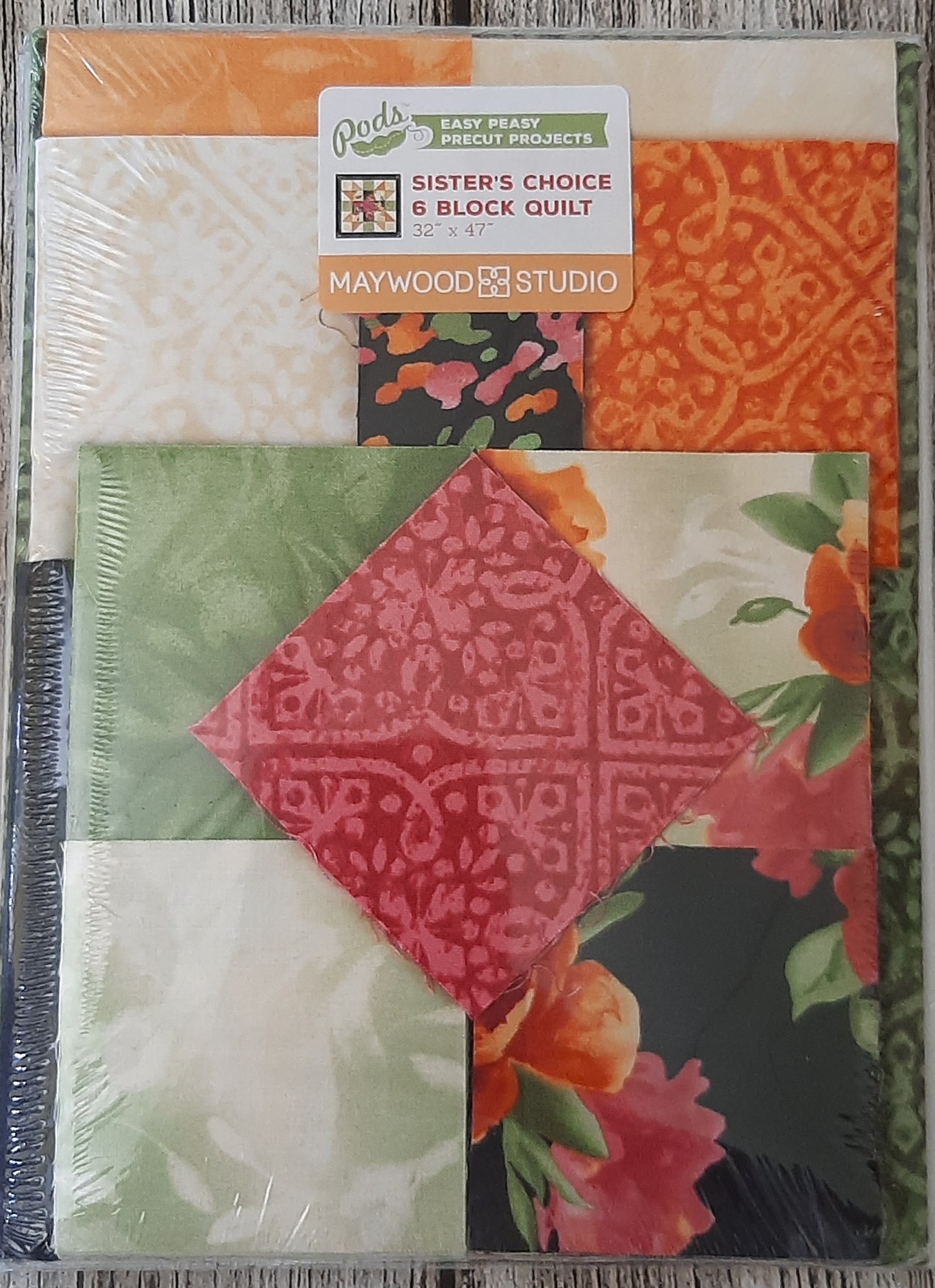 Nähset Maywood Studio Sister's Choice 6 Block Quilt