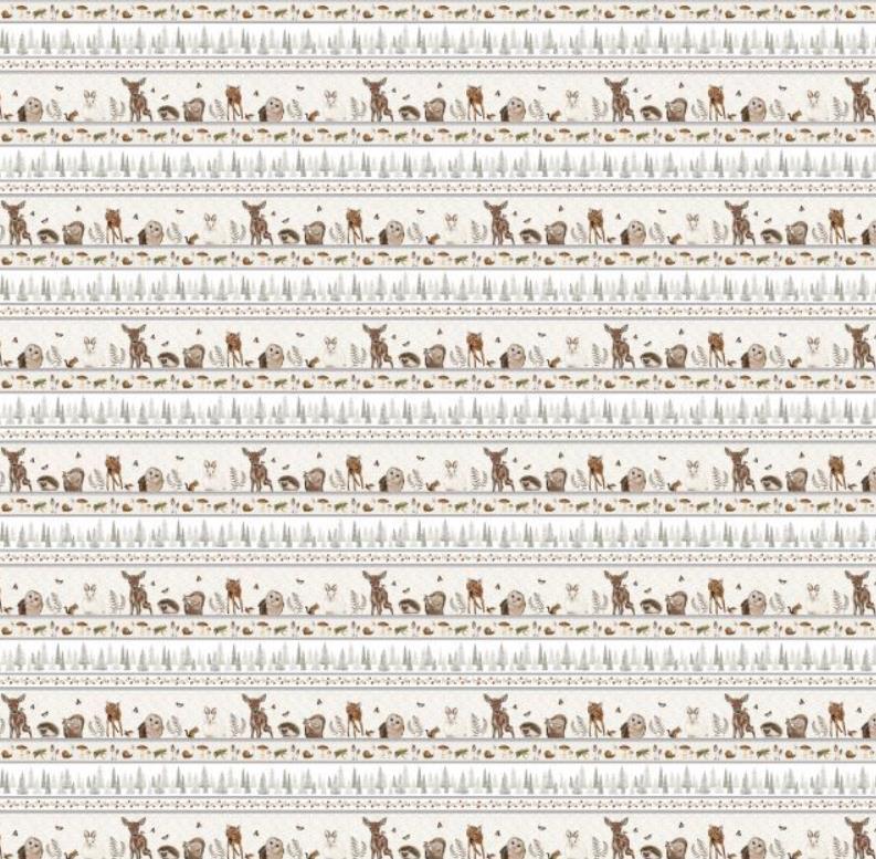 Henry Glass "Little Ones" Bordüre Waldtiere