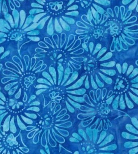 Anthology Fabrics "Floral Fan" "A Mermaid"