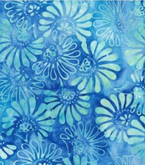 Anthology Fabrics "Floral Fan" "A Mermaid"