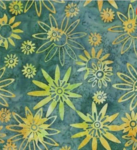 Anthology Fabrics "Flower Power" Vision Jaqueline de Jonge