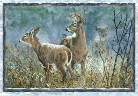 Wilmington Prints Winter Whisper Deer